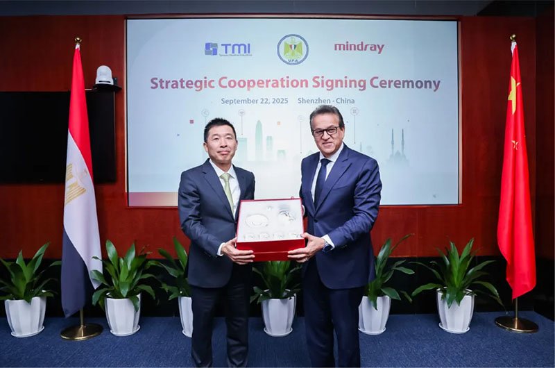 Egyptian delegation visits Mindray headquarters and Guangming base