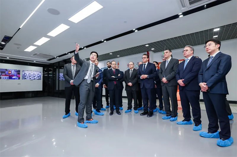 Egyptian delegation visits Mindray headquarters and Guangming base