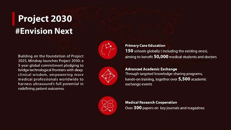 Witness the Official Launch of Project 2030 with Mindray in Cancún!